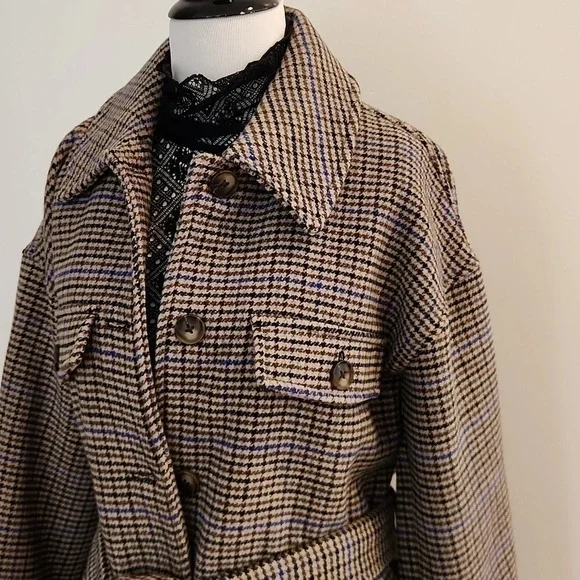 NWT || VERO MODA || wool shacket/jacket - Picture 2 of 7